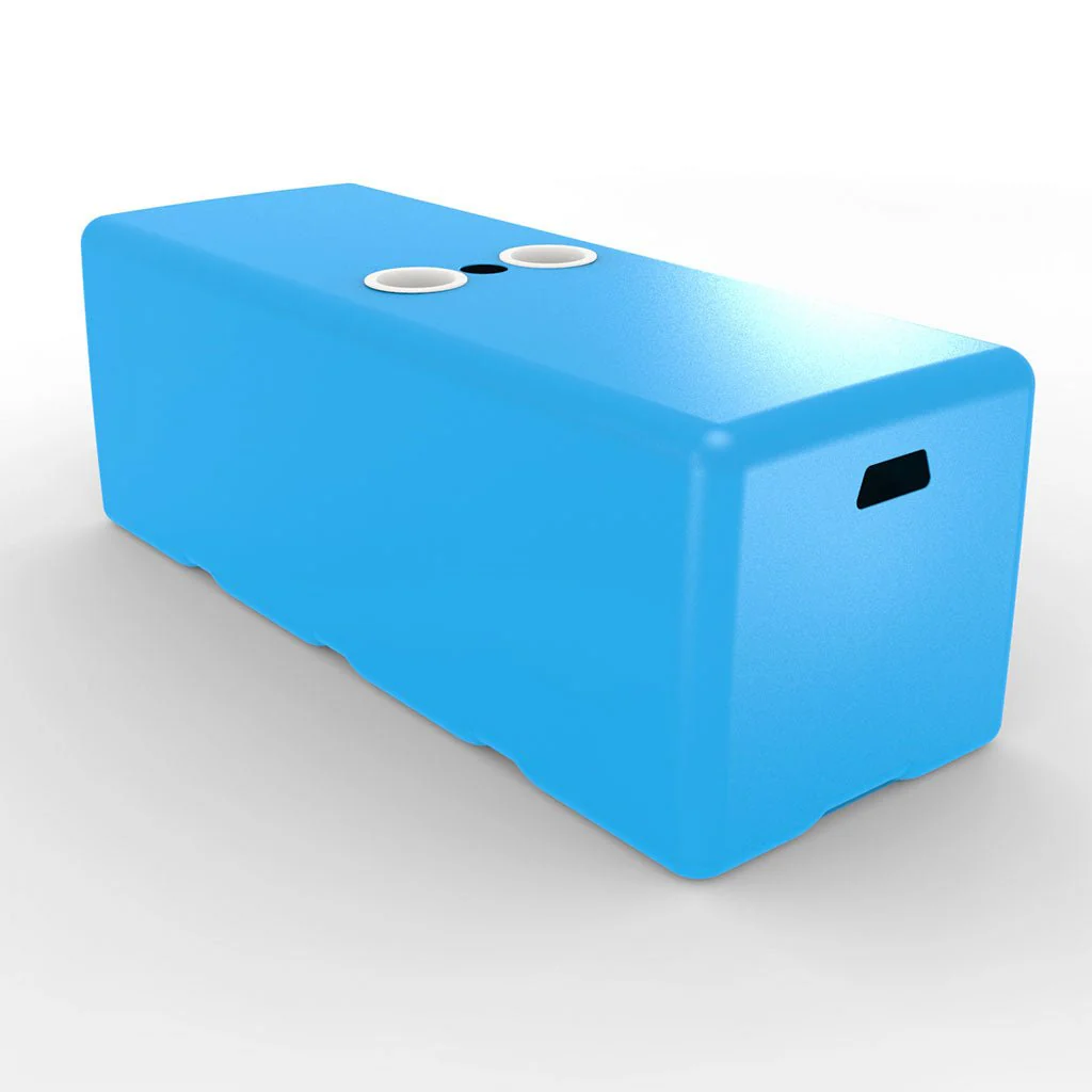 Dash Bench with Umbrella Hole and White Cupholders - Pool Accessory - Image 11