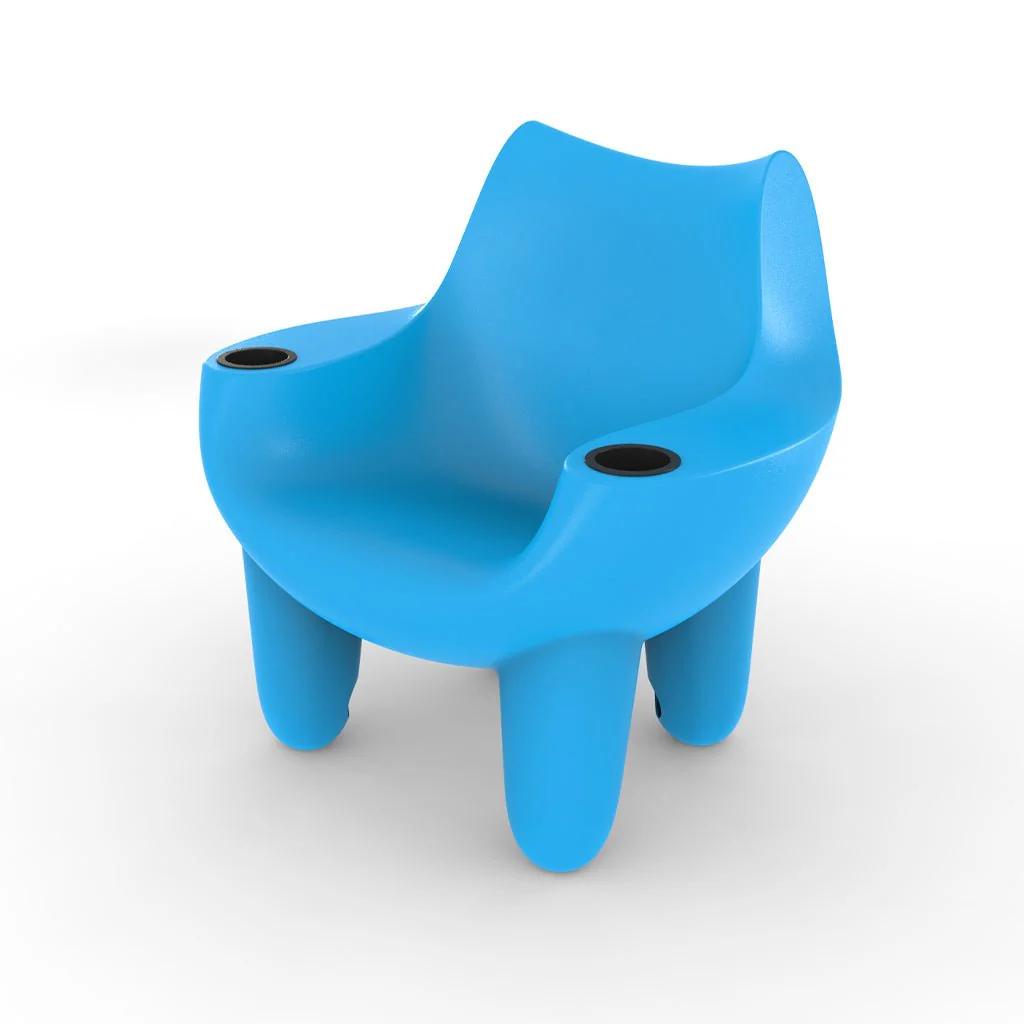 Mibster Chair with Black Cupholders (Set of Two) - Luxury Pool Chair - Image 10