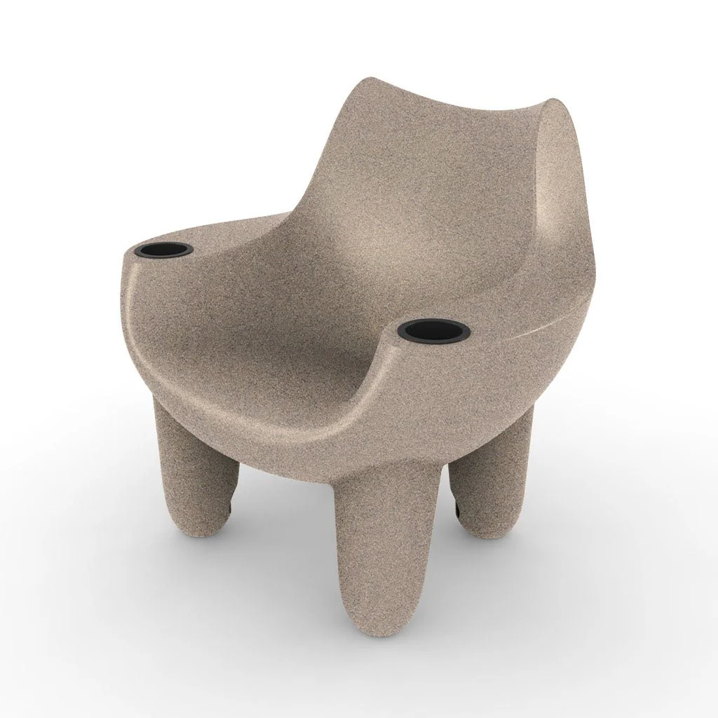 Mibster Chair with Black Cupholders (Set of Two) - Luxury Pool Chair - Image 15