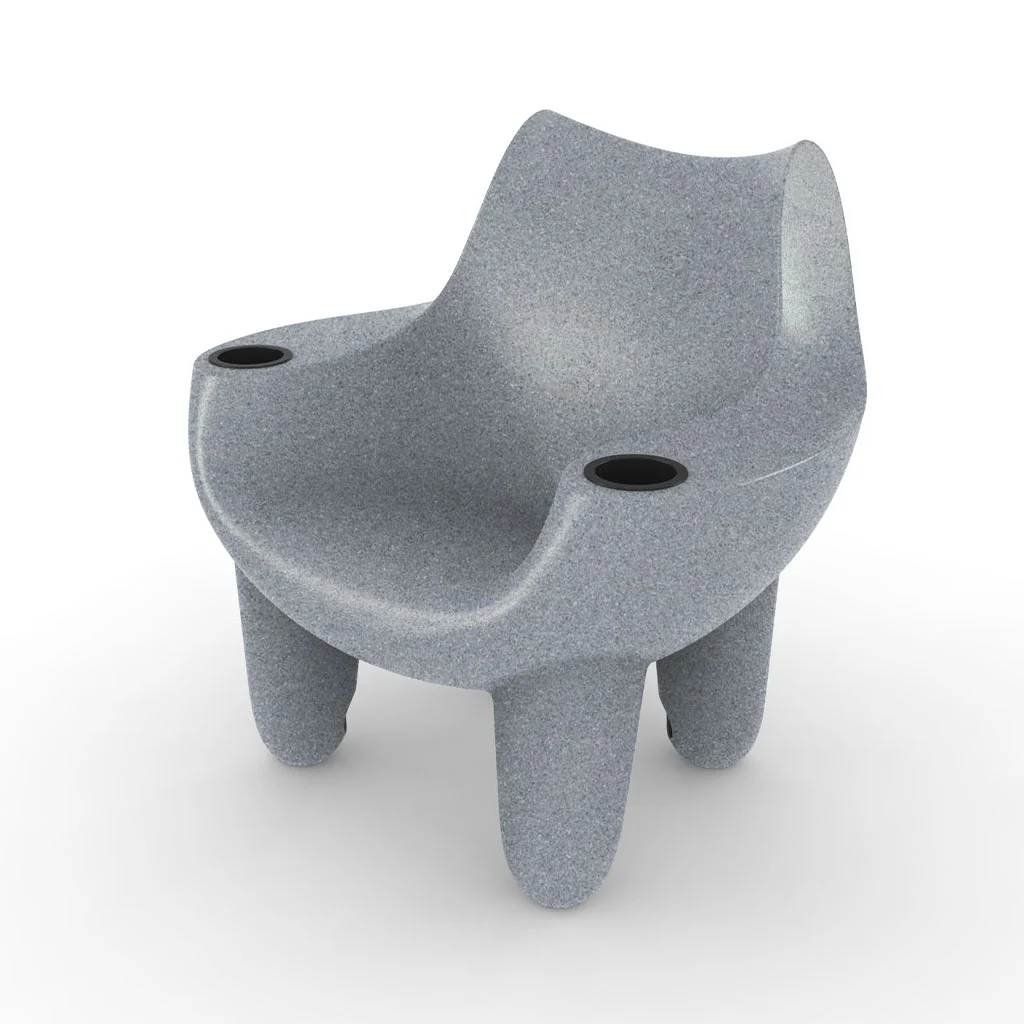 Mibster Chair with Black Cupholders (Set of Two) - Luxury Pool Chair - Image 8
