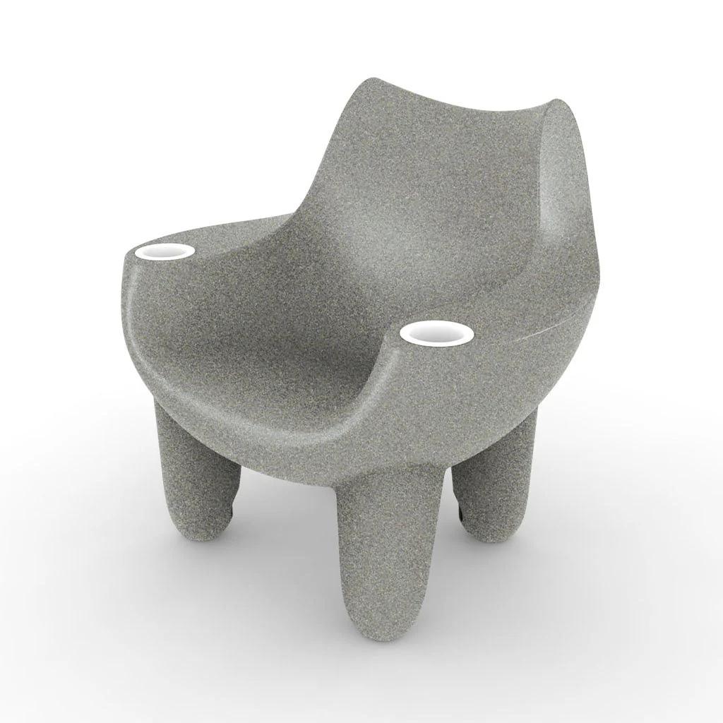 Mibster Chair with White Cupholders (Set of Two) - Luxury Pool Chair - Image 14