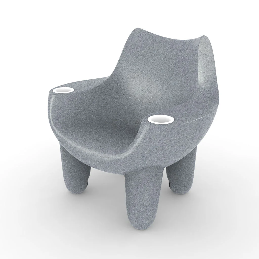 Mibster Chair with White Cupholders (Set of Two) - Luxury Pool Chair - Image 8