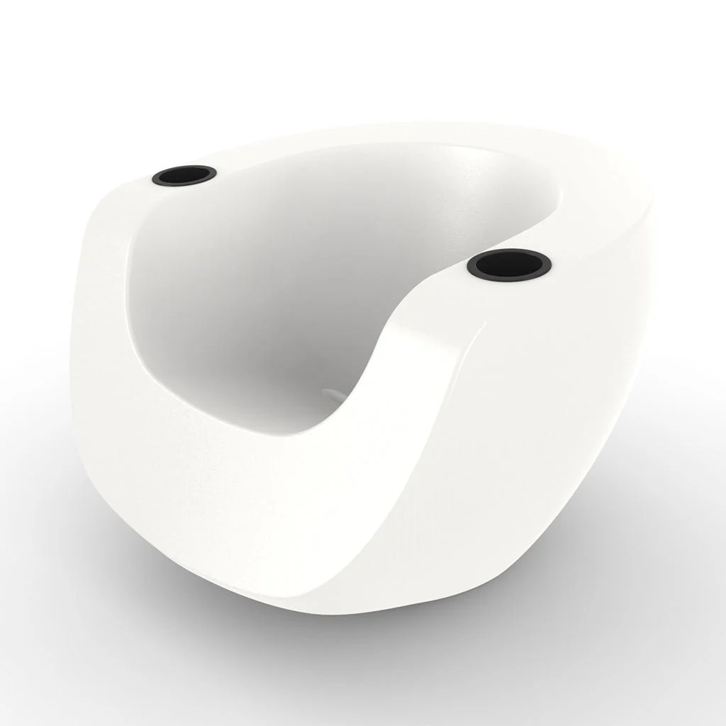 Moon Chair with Black Cupholders (Set of Two) - Luxury Pool Chair - Image 9