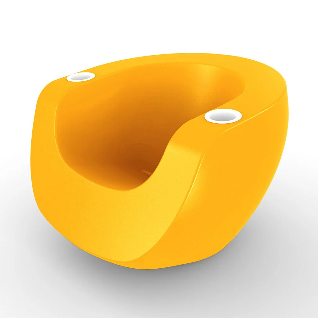 Moon Chair with White Cupholders (Set of Two) - Luxury Pool Chair - Image 18
