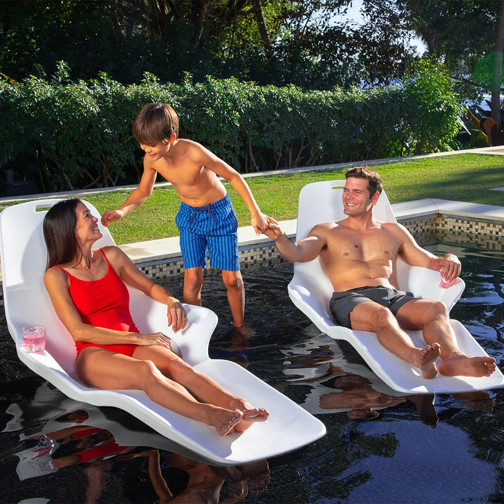 Shayz In-Pool Lounger (Set of Two) - Luxury Pool Lounge Chair - Image 3