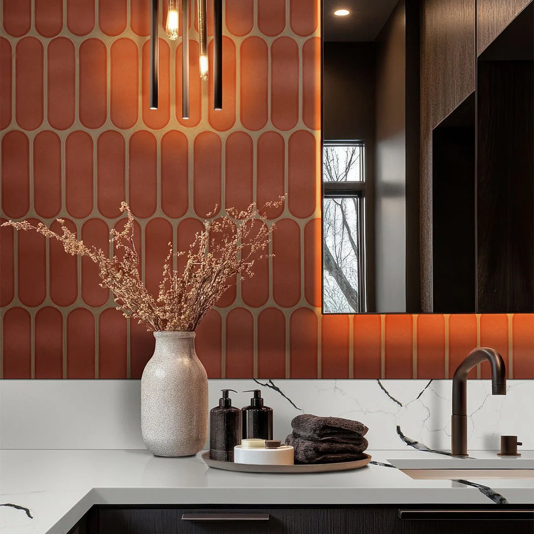 Terra Glossy Ellipse - Glass Tile - Image 3
