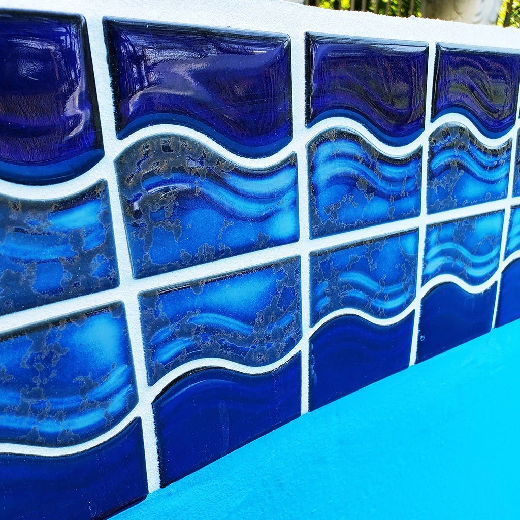 Terra, Mosaic - Porcelain Pool Tile - Image 8