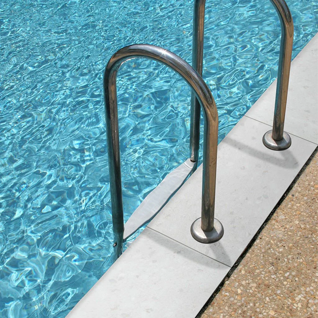 Terrazo Glacier, 13" x 24" - 2CM Porcelain Pool Coping - Image 3