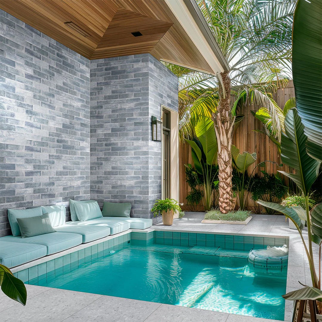 Terrazo Glacier, 24" x 24" - 2CM Outdoor Porcelain Paver - Image 2
