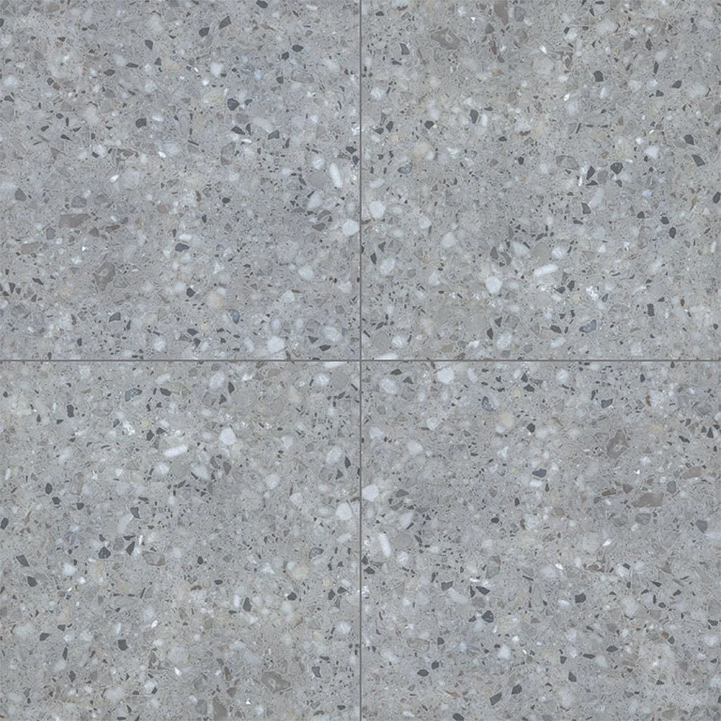 Terrazo Gris, 24" x 24" - 2CM Outdoor Porcelain Paver