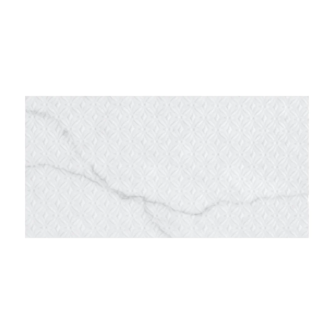 Terreno Matte Marble Bloom, 12" x 24" - Ceramic Tile