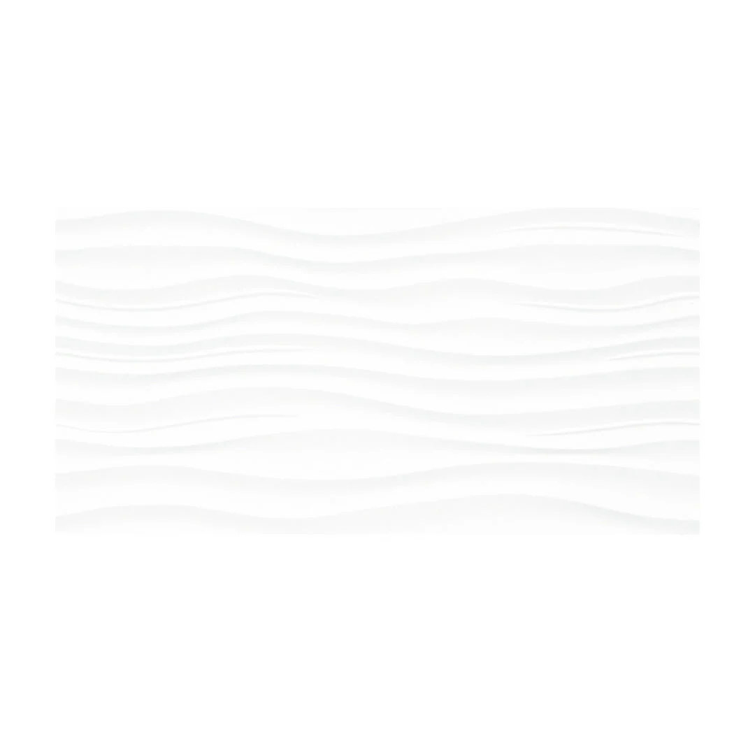 Terreno White Matte Flow, 12" x 24" - Ceramic Tile