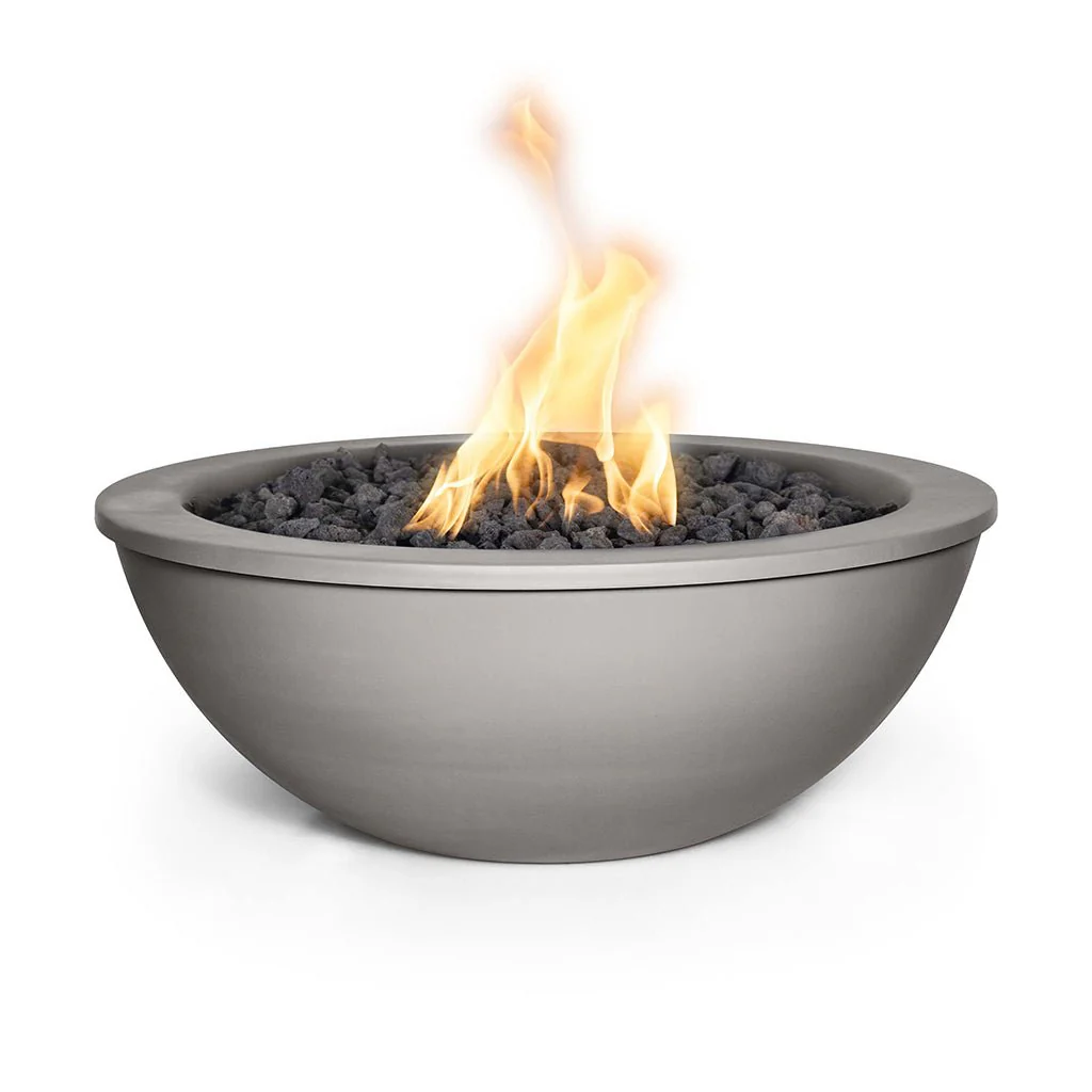 Sedona 27" Round Fire Bowl, Powder Coated Metal - Fire Feature - Image 5
