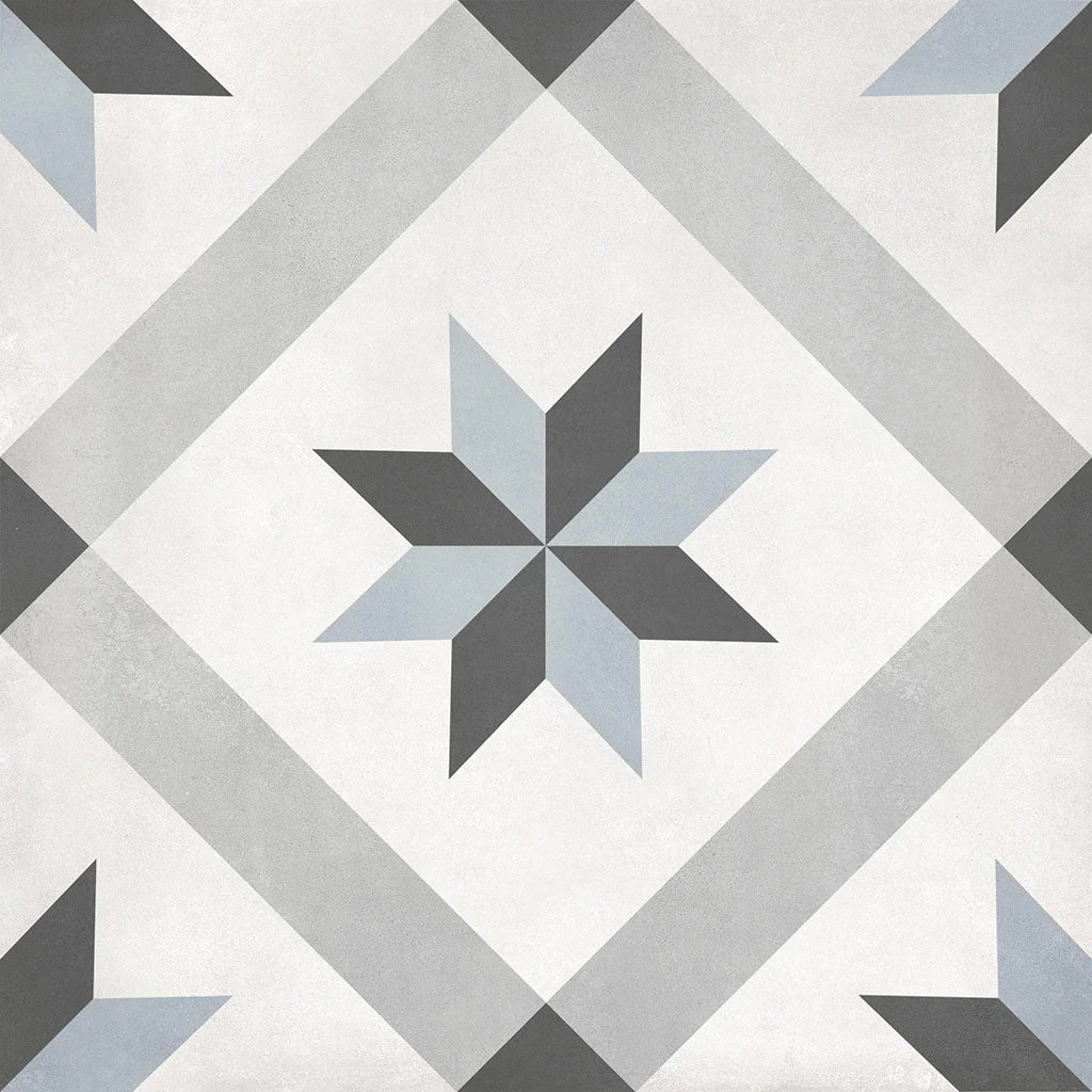 Tide Compass, 8" x 8" - Porcelain Tile - Image 2