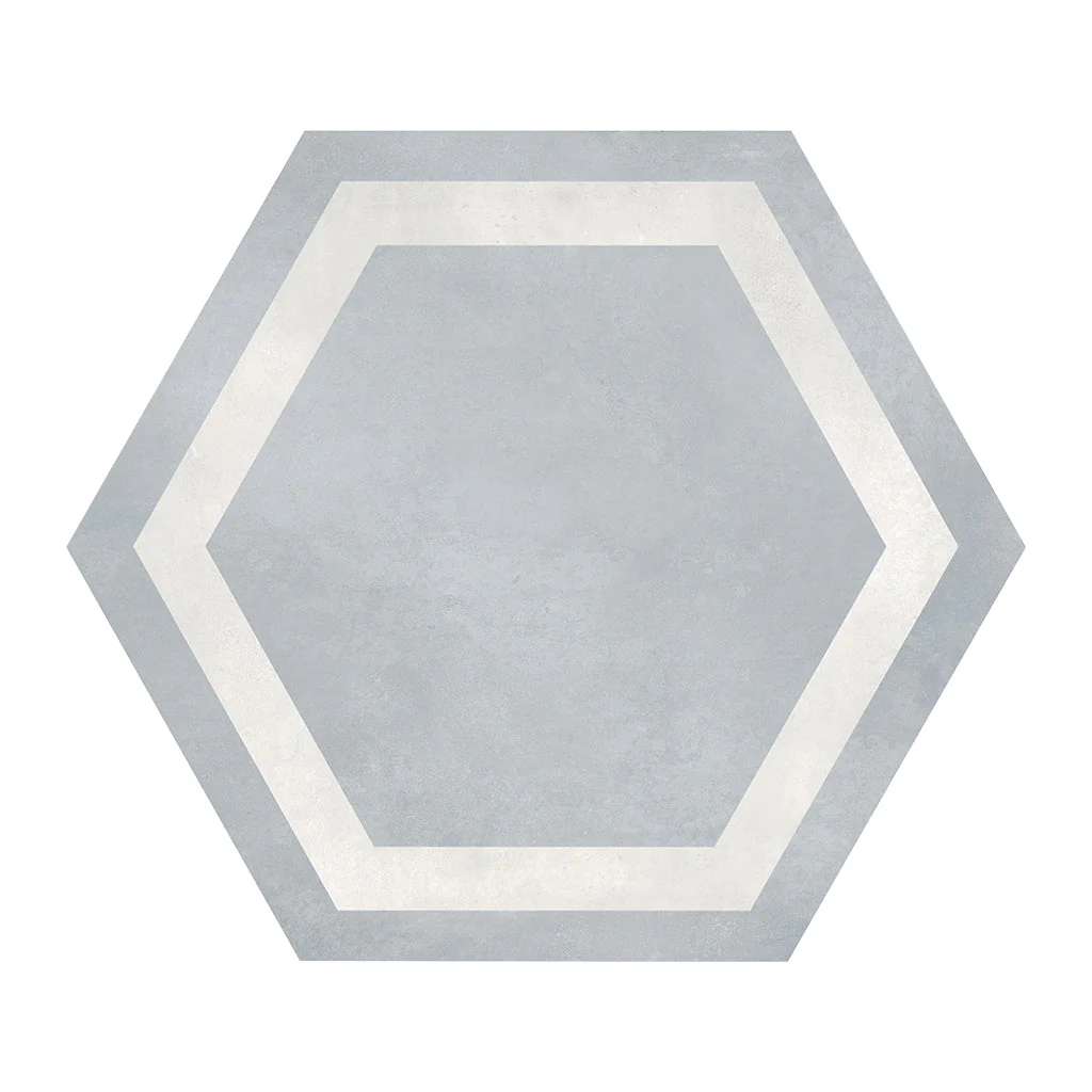 Tide Frame, Hexagon - Porcelain Tile