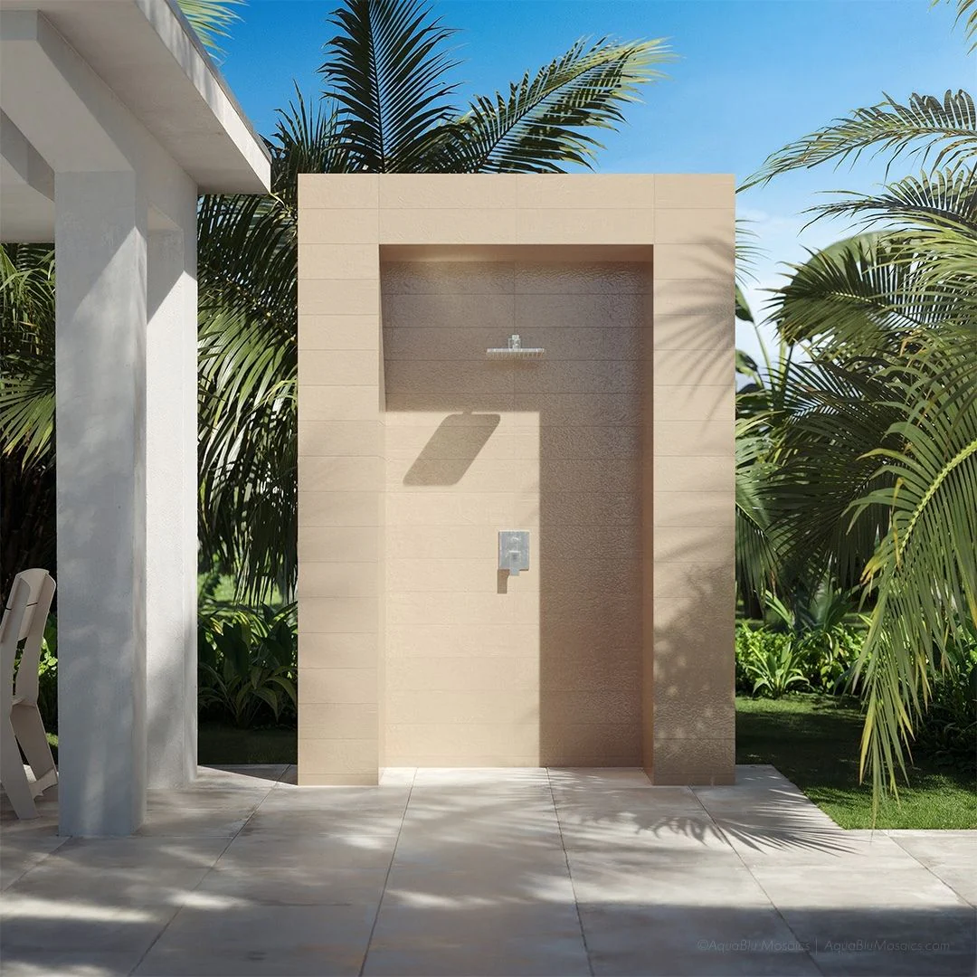 Tiderock Almond 6" x 24" - Porcelain Tile - Image 3