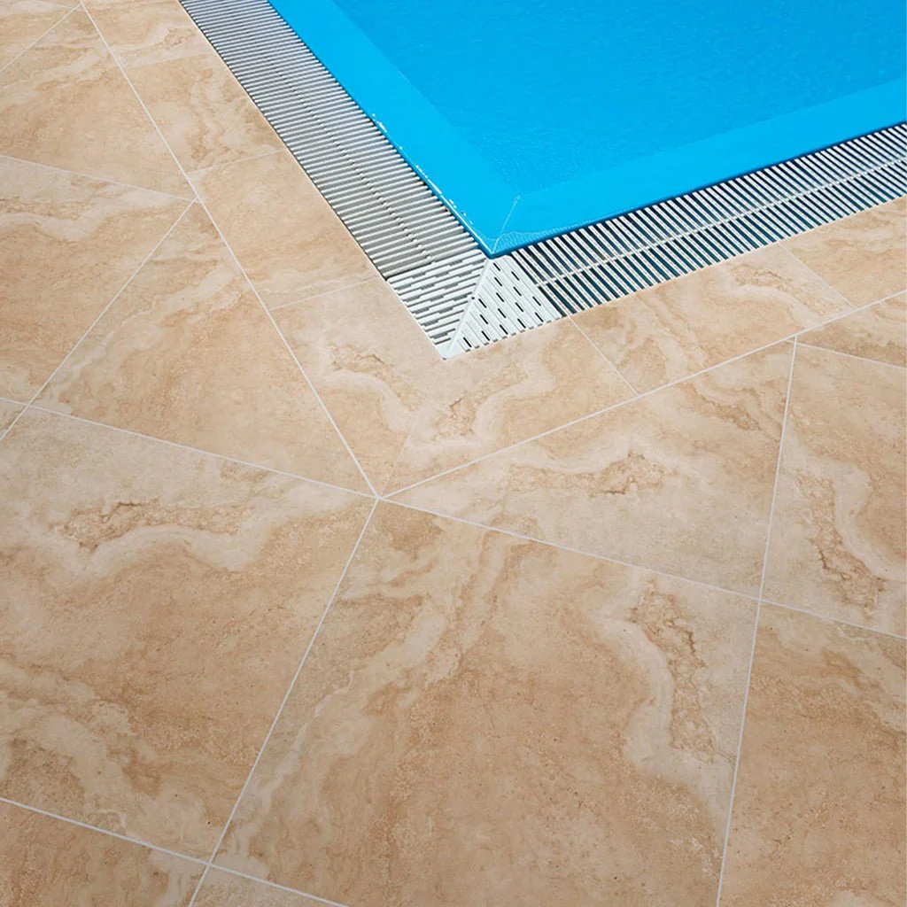 Tierra Beige, 24" x 24" - 2CM Outdoor Porcelain Paver - Image 2