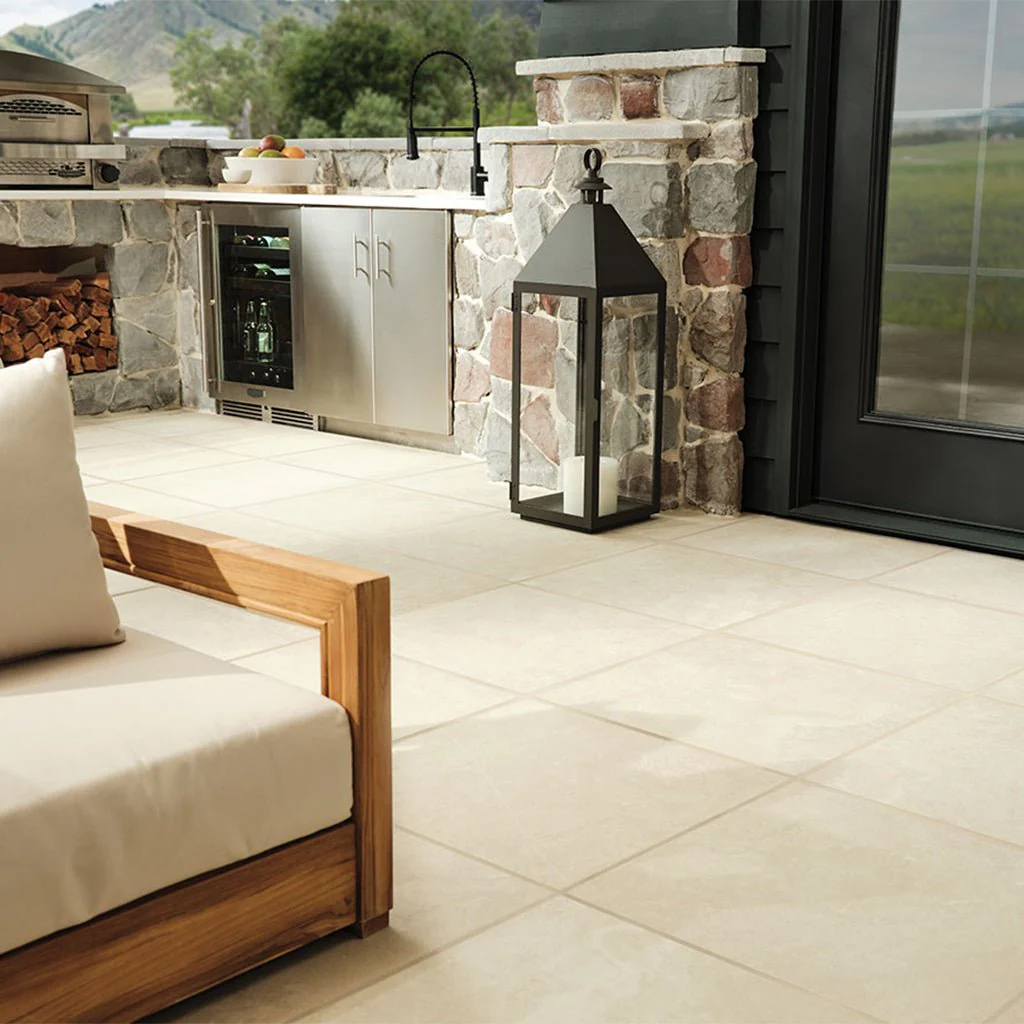 Tierra Ivory, 24" x 24" - 2CM Outdoor Porcelain Paver - Image 4
