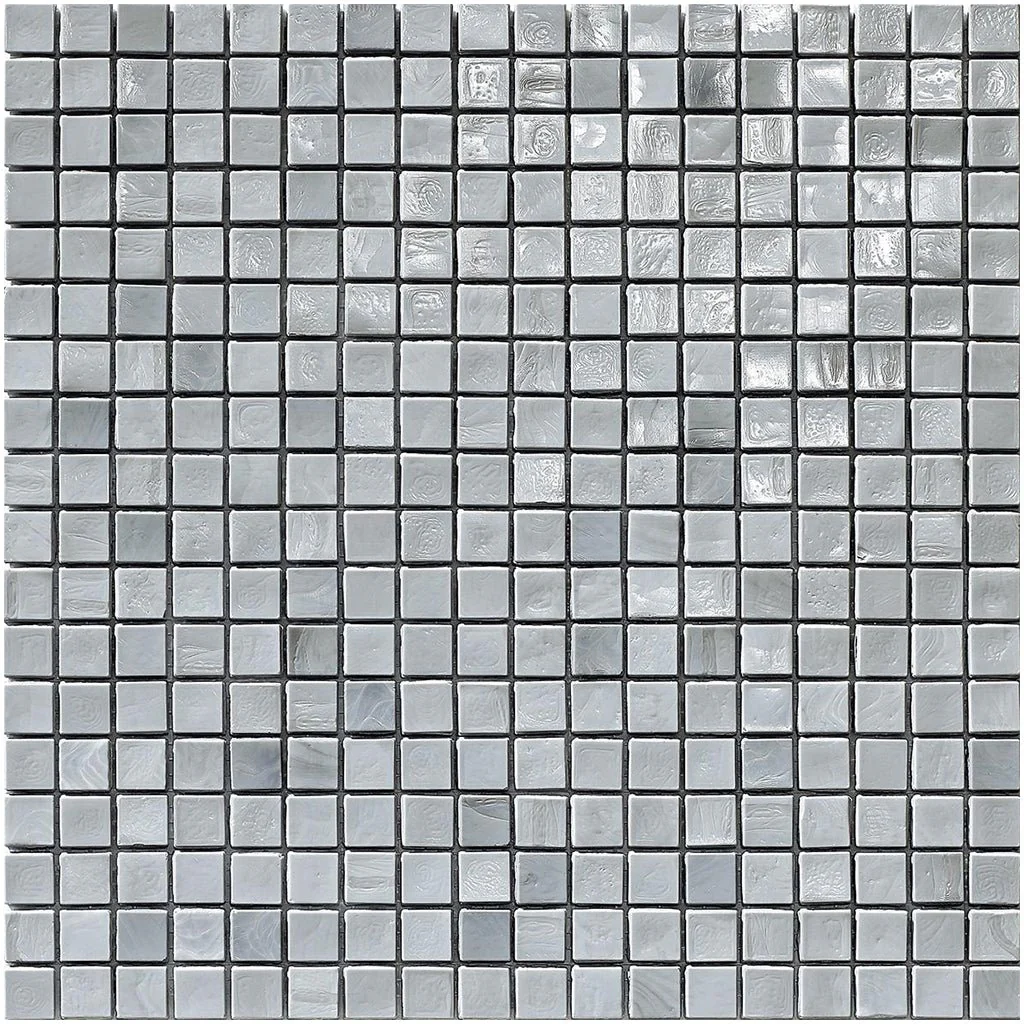 Titanium 1, 5/8" x 5/8" - Glass Tile