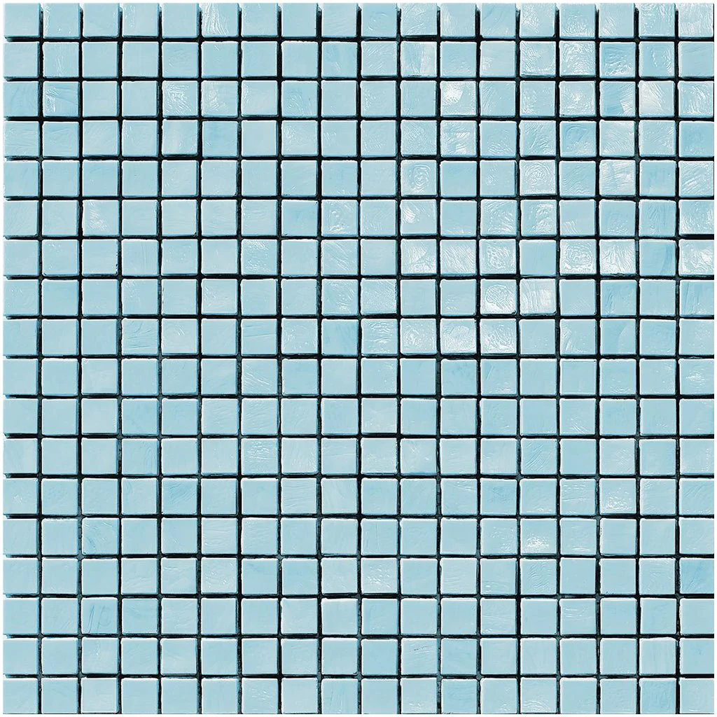 Turquoise 1, 5/8" x 5/8" - Glass Tile