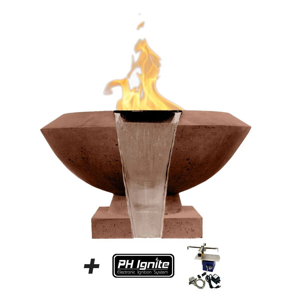 Toscana Fire/Water Bowl - Gas Fire Feature - Image 12