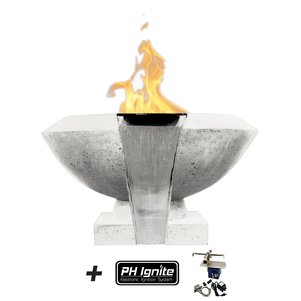 Toscana Fire/Water Bowl - Gas Fire Feature - Image 13