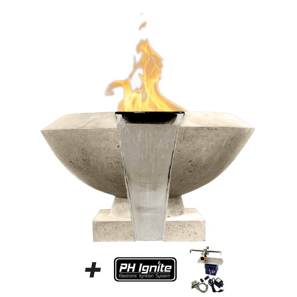 Toscana Fire/Water Bowl - Gas Fire Feature - Image 14
