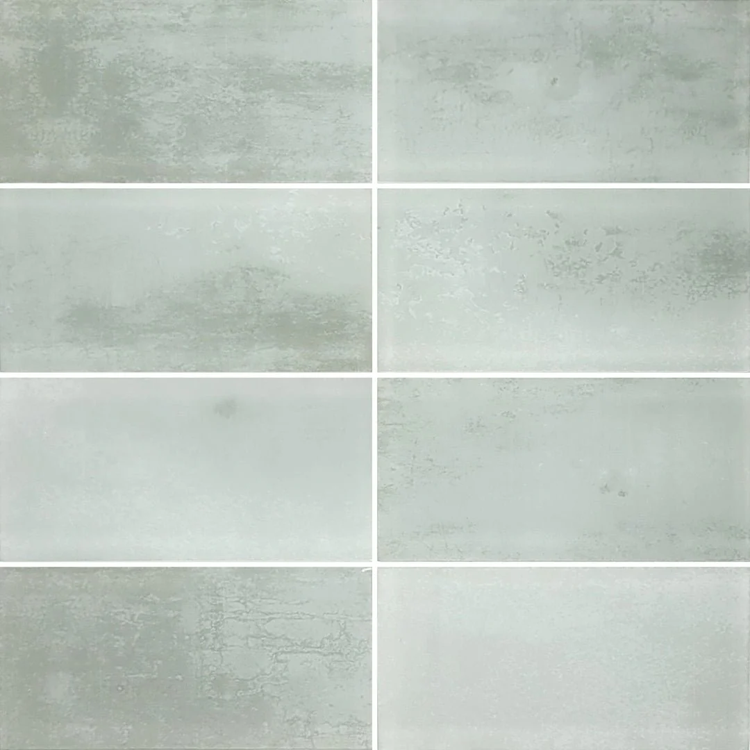 Tumbled Gray, 3" x 6" - Glass Tile
