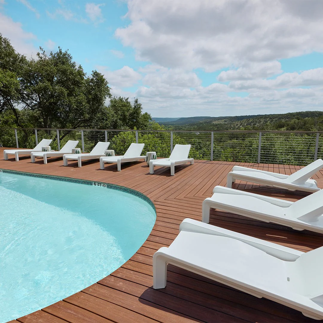 Tupelo Goods Deck Chaise Lounger - Pool & Patio Lounge Chair - Image 8