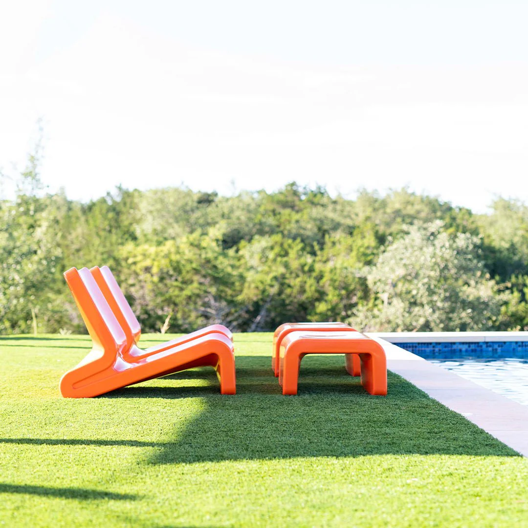 Tupelo Goods Line Chair - Pool & Patio Lounge Chair - Image 4