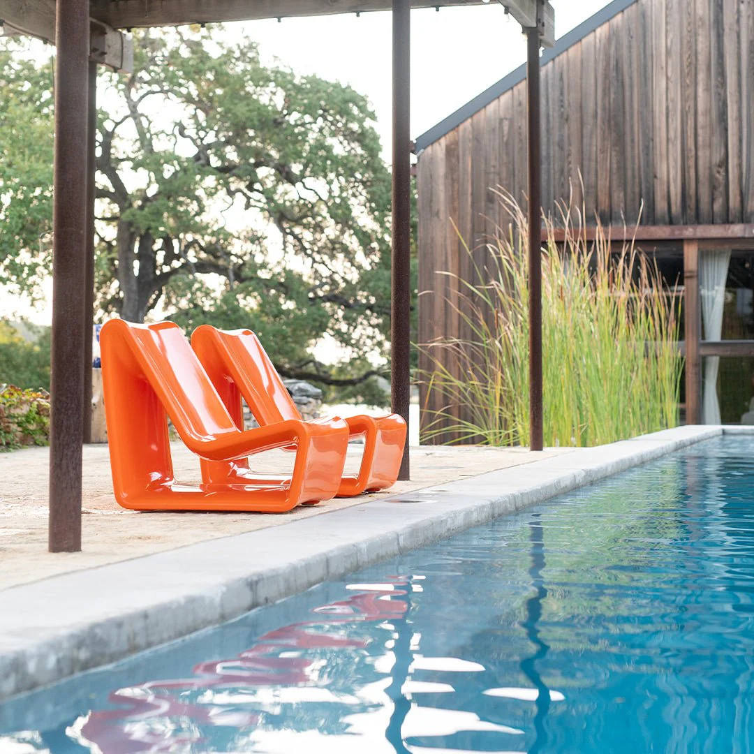 Tupelo Goods Loop Lounge Chair - Pool & Patio Chair - Image 12
