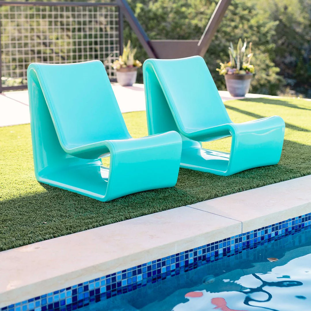 Tupelo Goods Loop Lounge Chair - Pool & Patio Chair - Image 15
