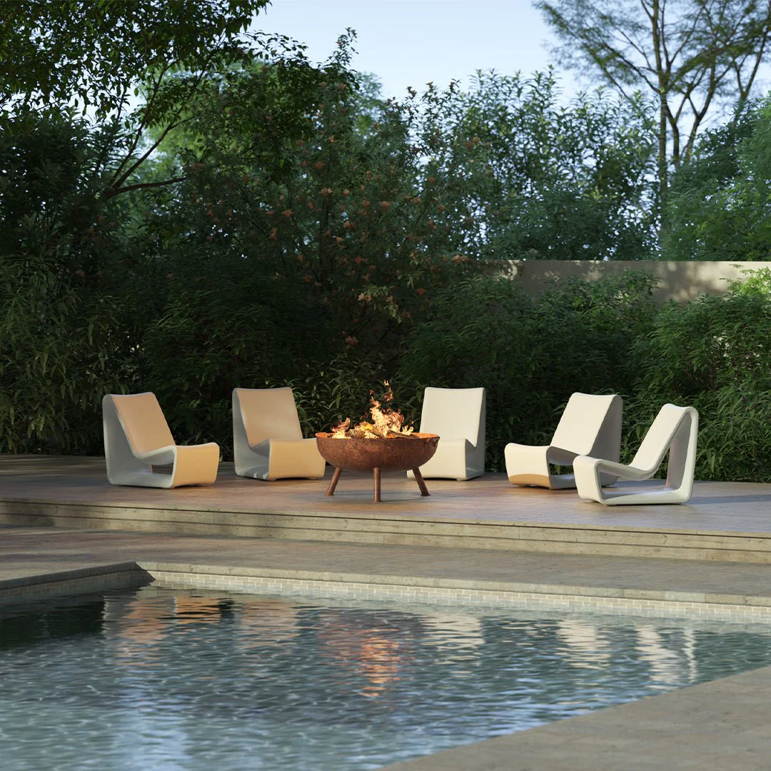 Tupelo Goods Loop Lounge Chair - Pool & Patio Chair - Image 3