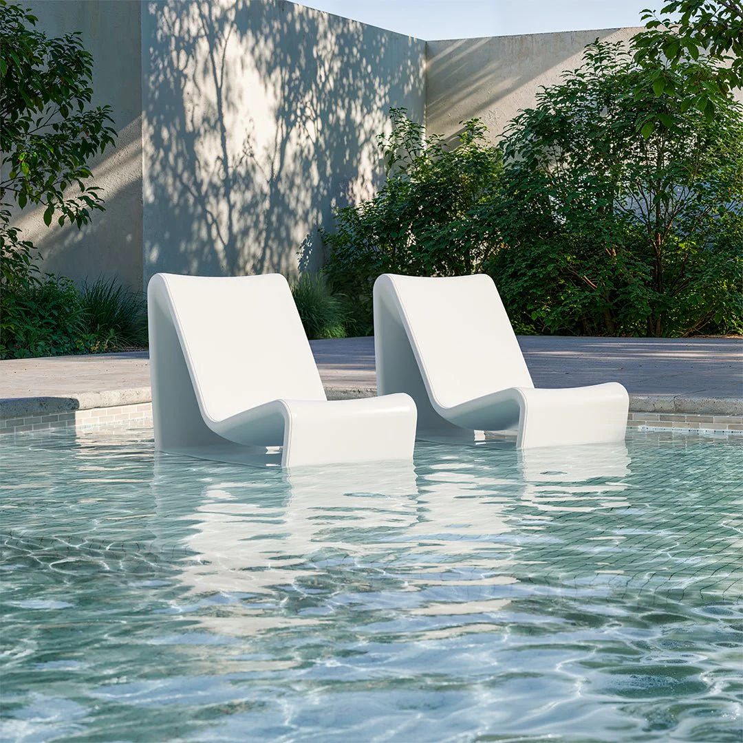 Tupelo Goods Loop Lounge Chair - Pool & Patio Chair - Image 4