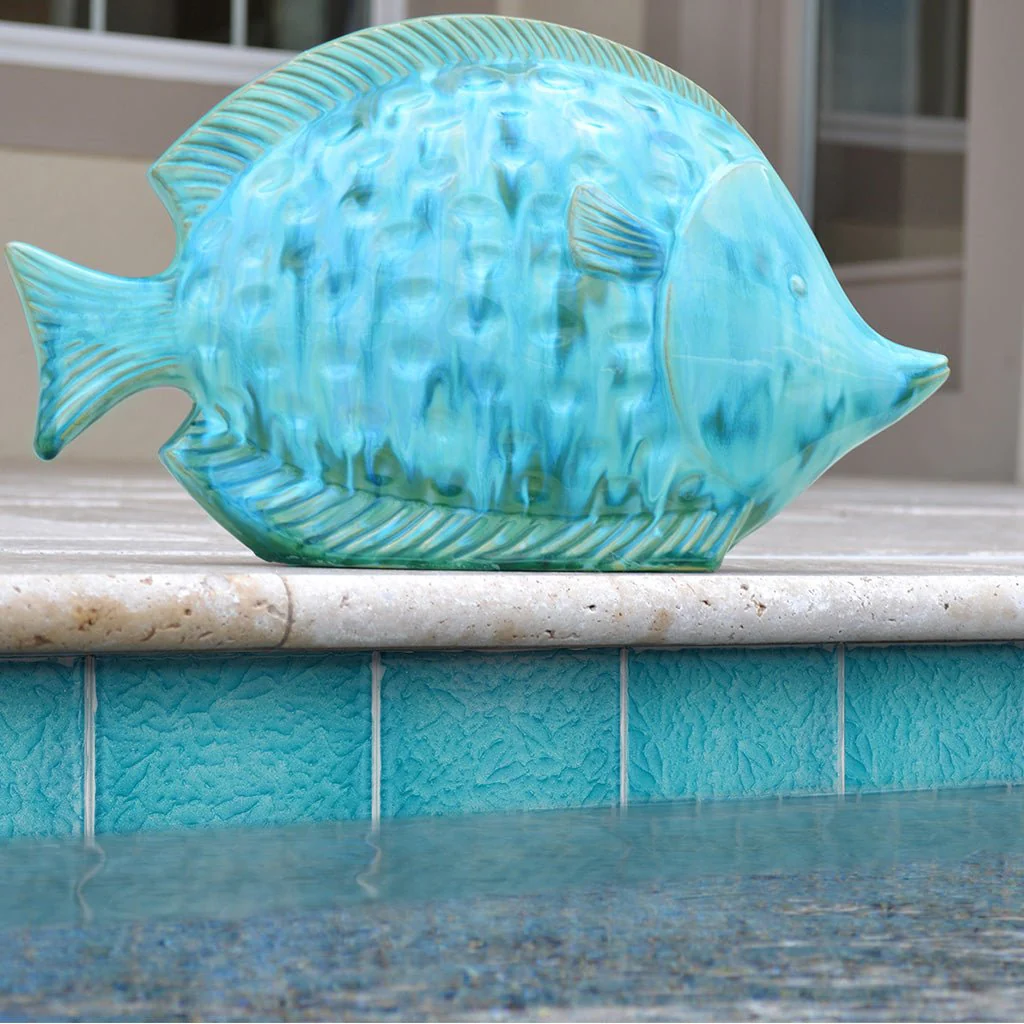 Turquoise, 6" x 6" - Glass Tile - Image 3