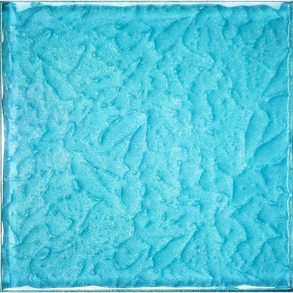 Turquoise, 6" x 6" - Glass Tile - Image 4