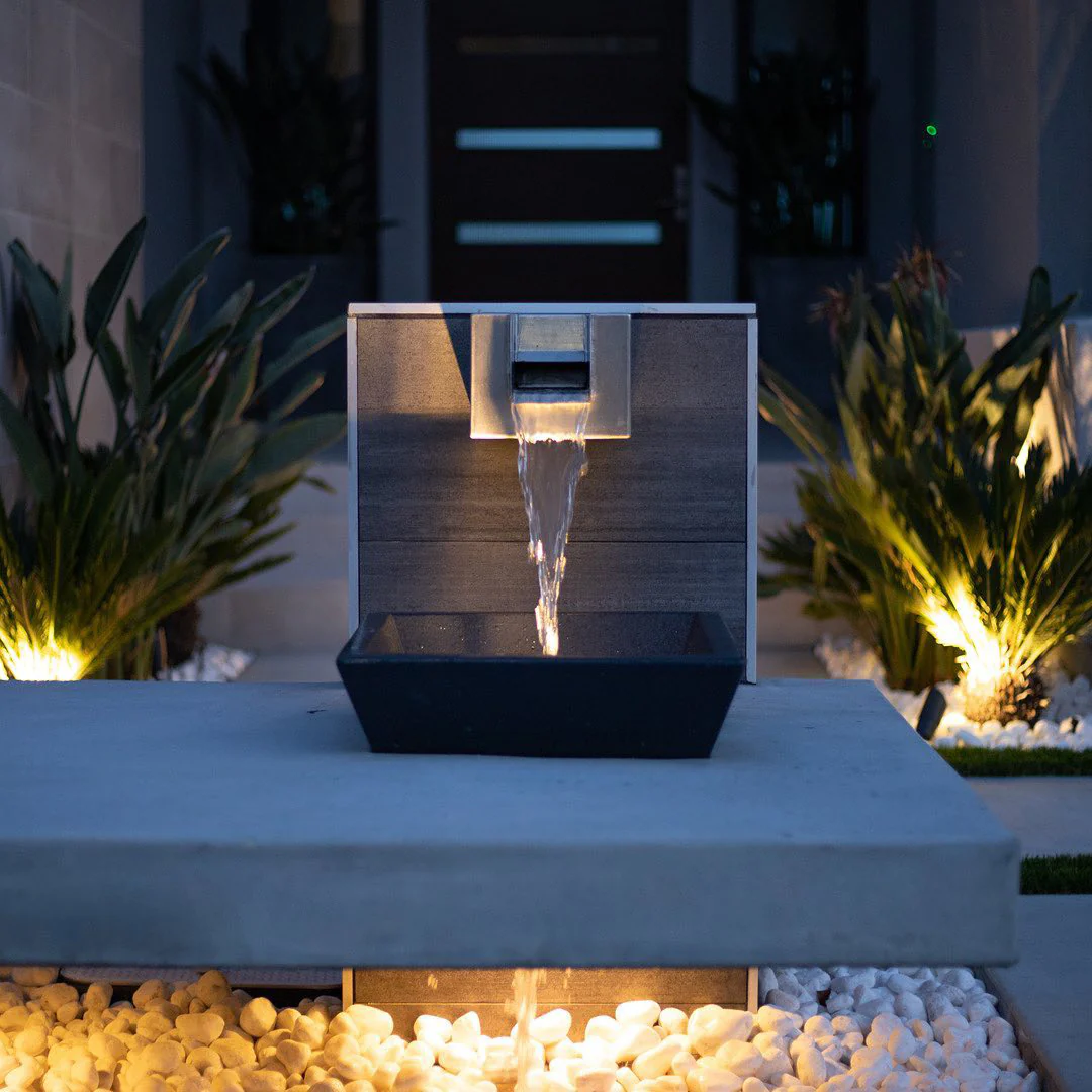 U-Shaped Scupper - Outdoor Water Feature - Image 2
