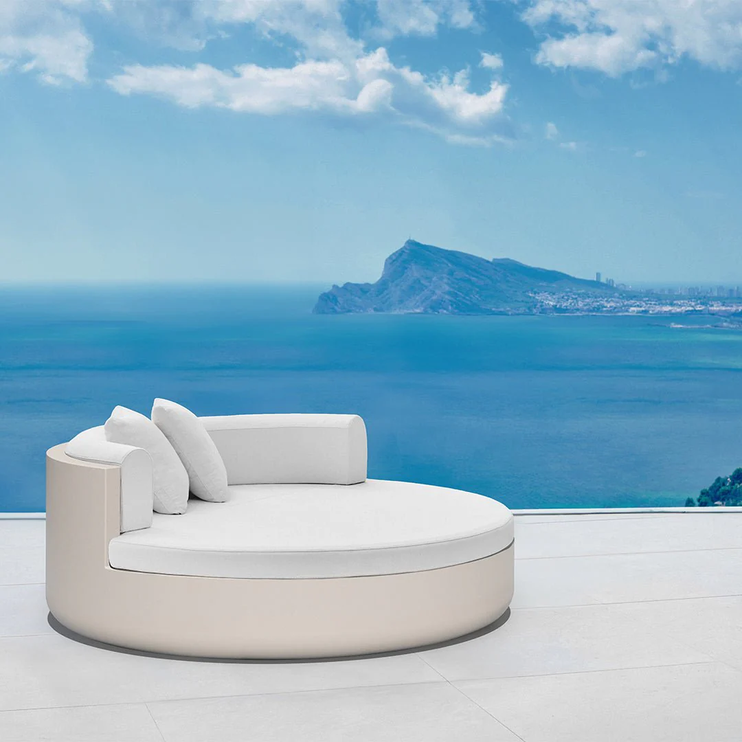 Ulm Daybed with Backrests - Modern Patio Furniture