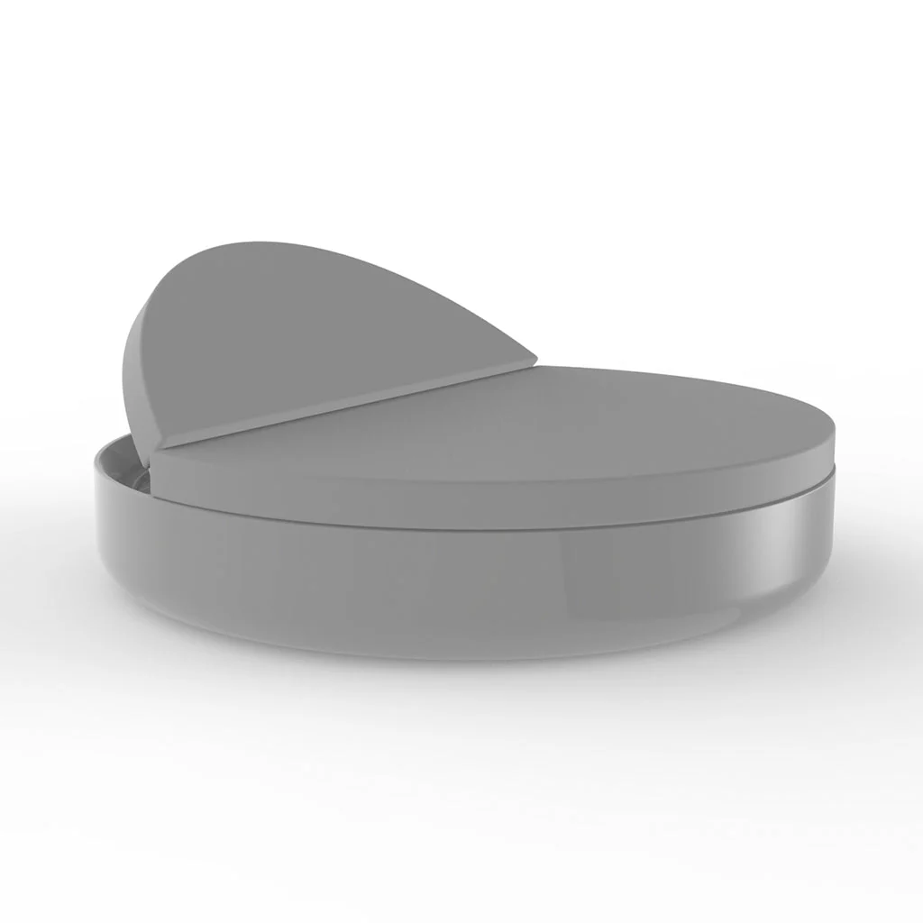 Ulm Daybed with Backrests - Modern Patio Furniture - Image 20