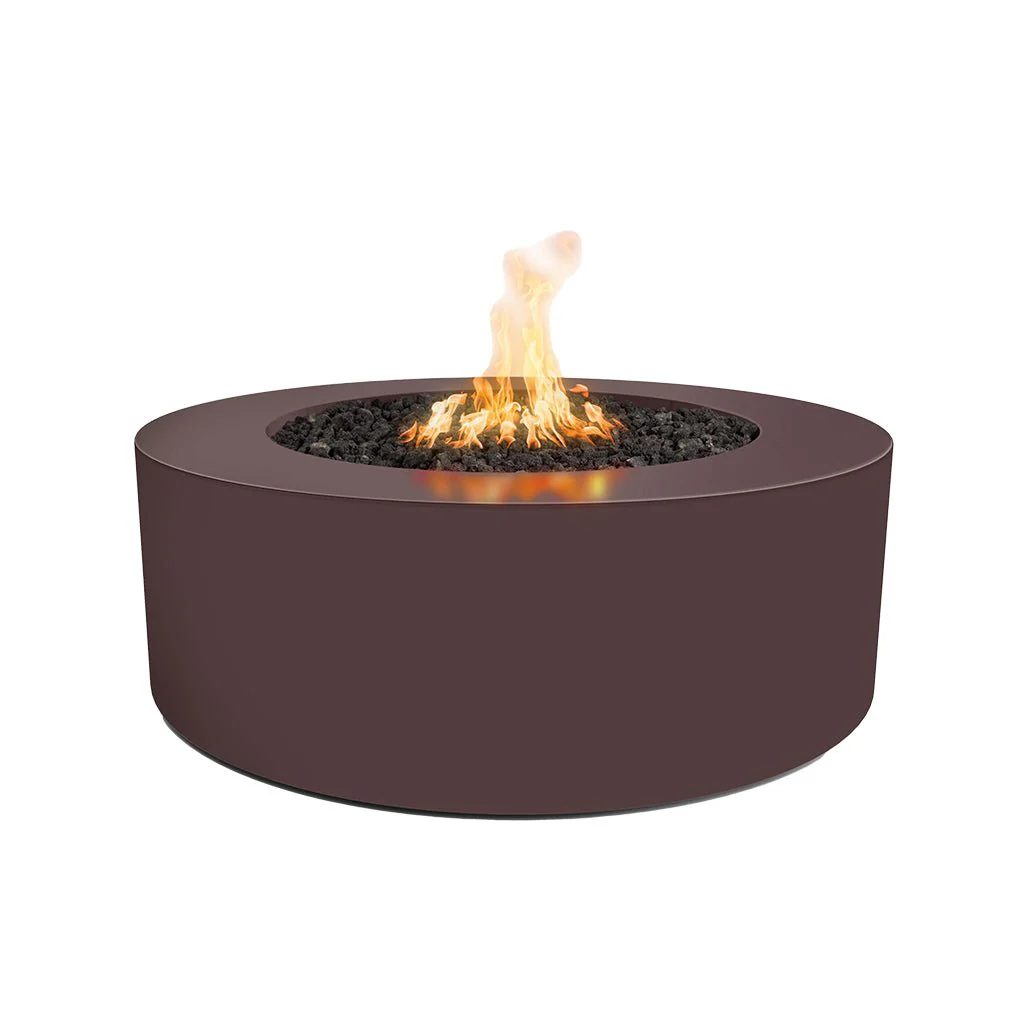 Unity 48" Fire Table, Powder Coated Metal - Fire Pit - Image 4