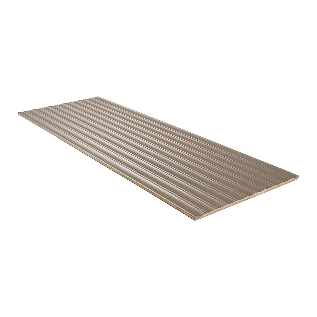 Urbanslat Flute Umber, 16" x 48" - Ceramic Tile - Image 5