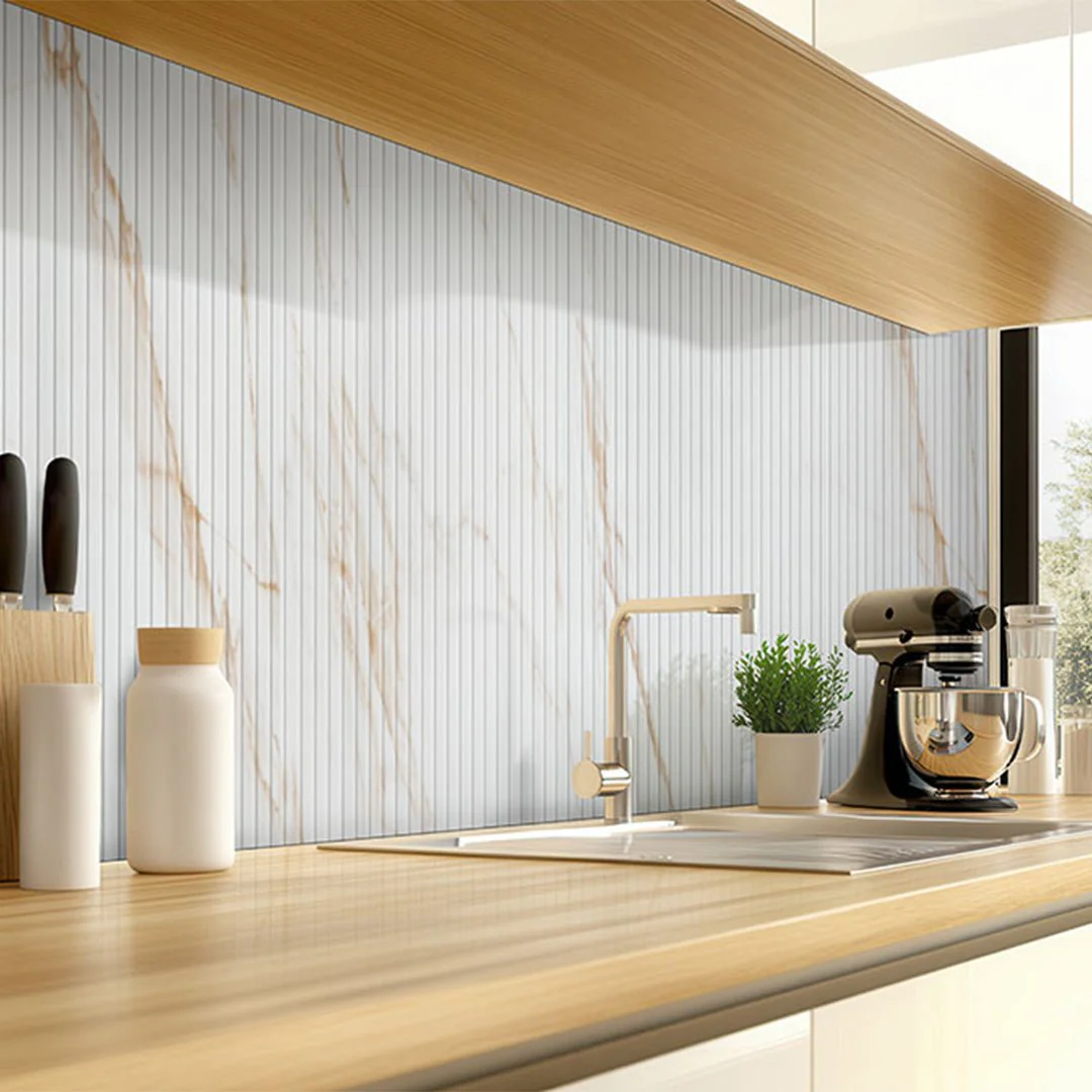 Urbanslat Marmi Gold, 16" x 48" - Ceramic Tile - Image 4