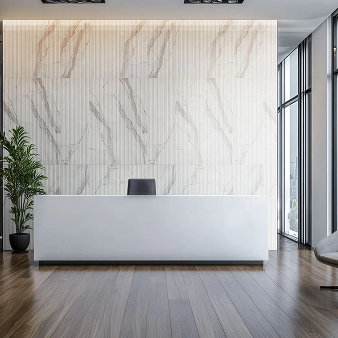 Urbanslat Marmi Gray, 16" x 48" - Ceramic Tile - Image 8