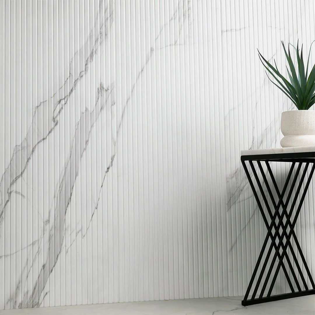 Urbanslat Marmi Gray, 16" x 48" - Ceramic Tile - Image 9