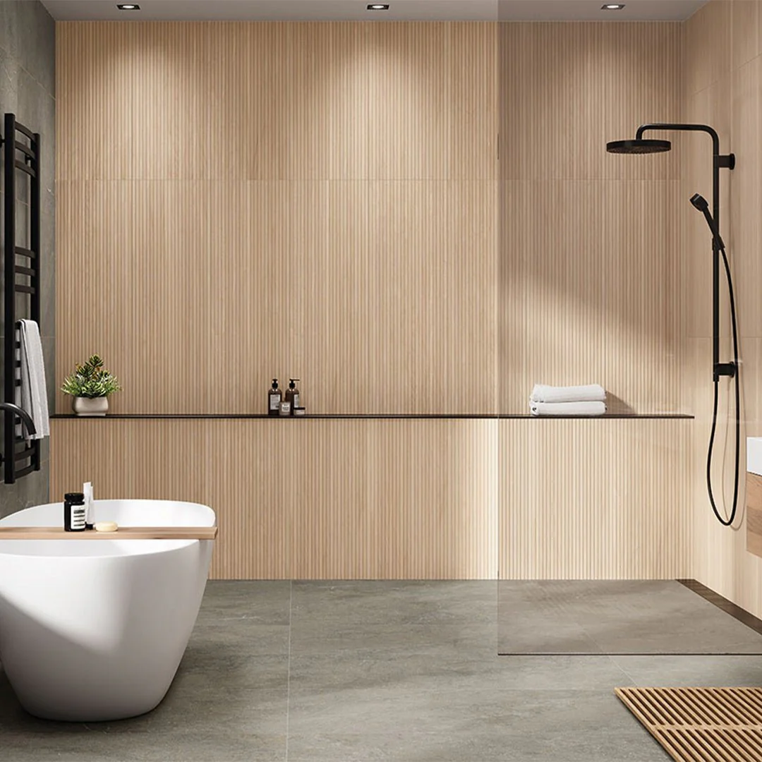 Urbanslat Natural, 16" x 48" - Ceramic Tile - Image 4