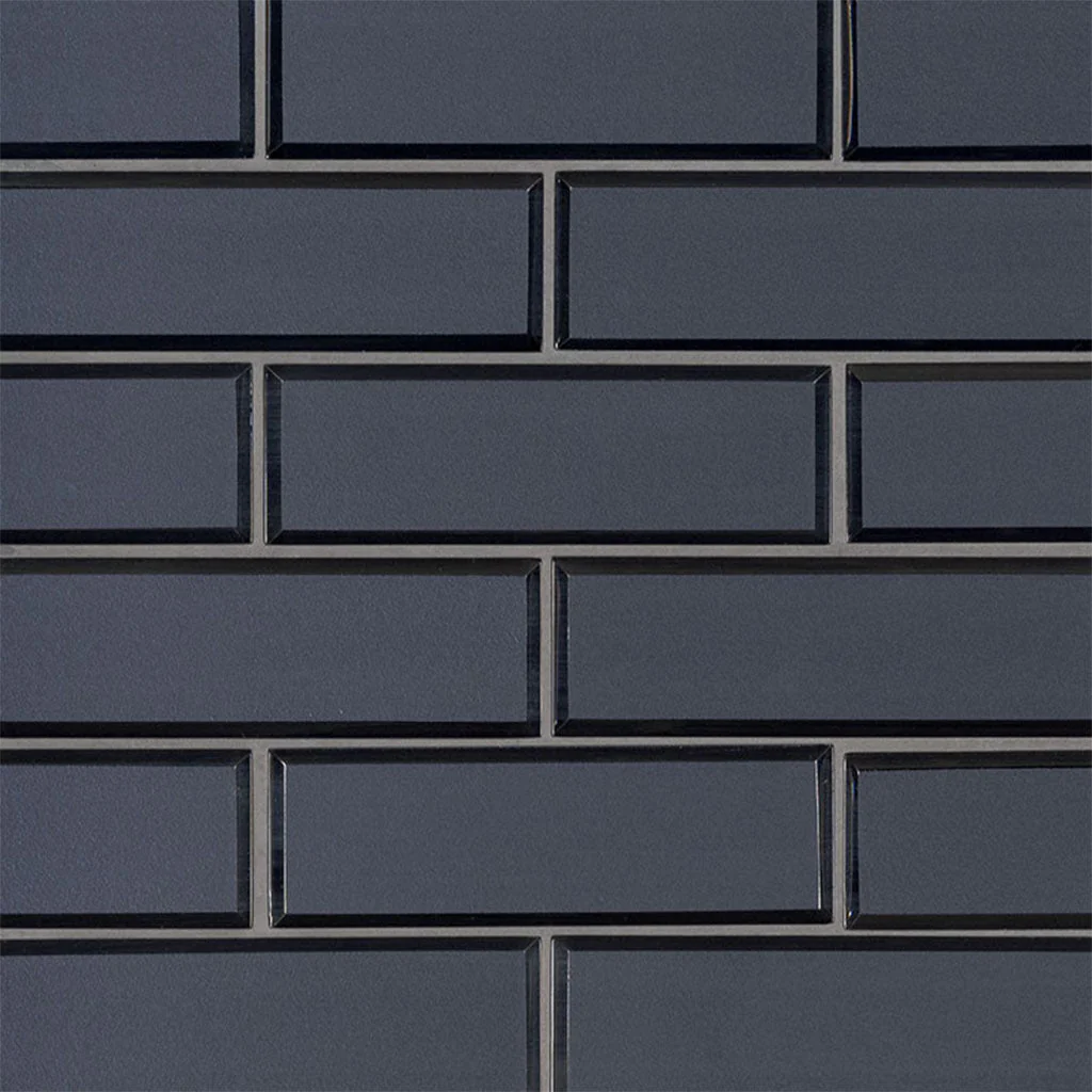 Vague Blue, 2" x 6" - Glass Tile - Image 3