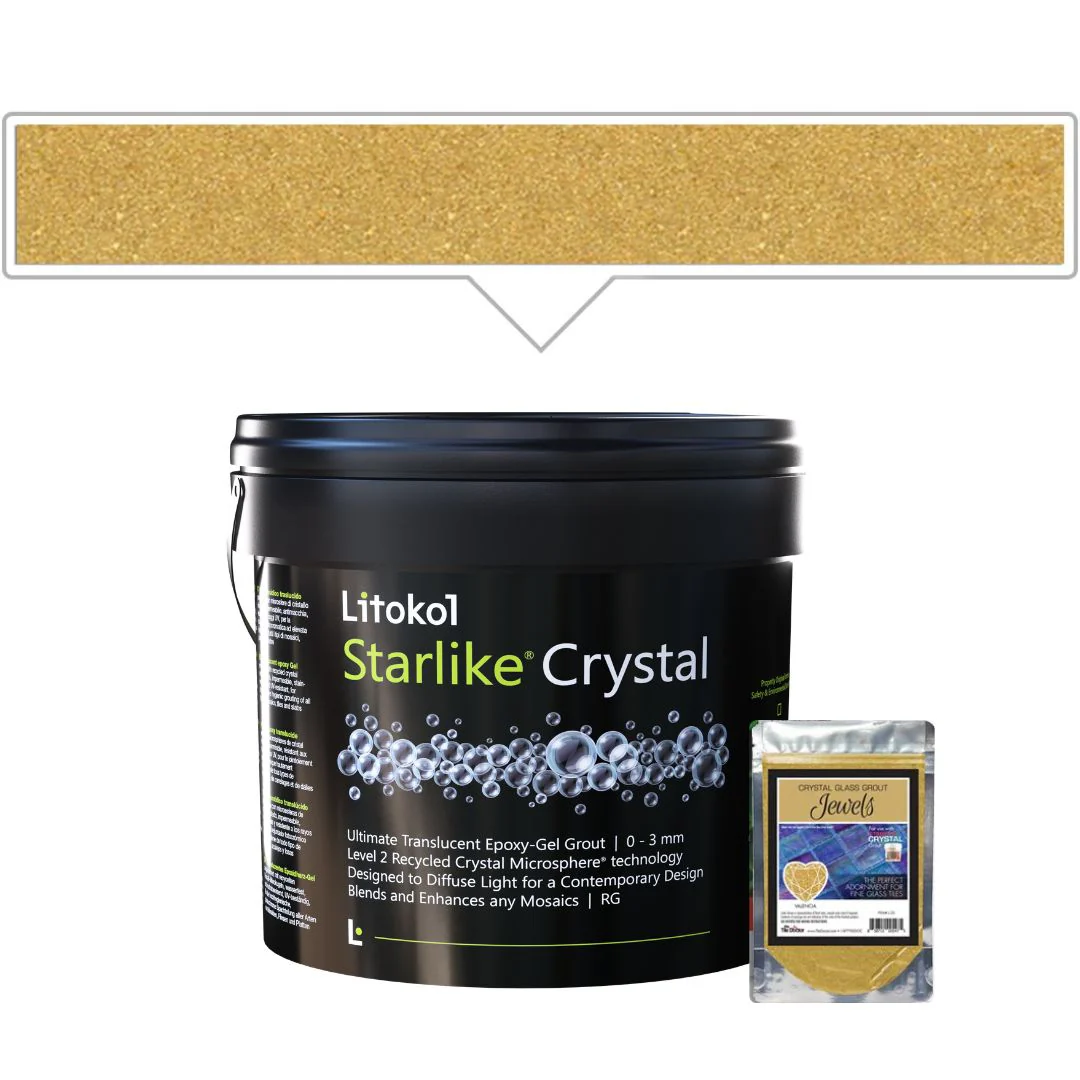 Valencia J.35, 5.5lb Pail + Color Pack - Tile Grout