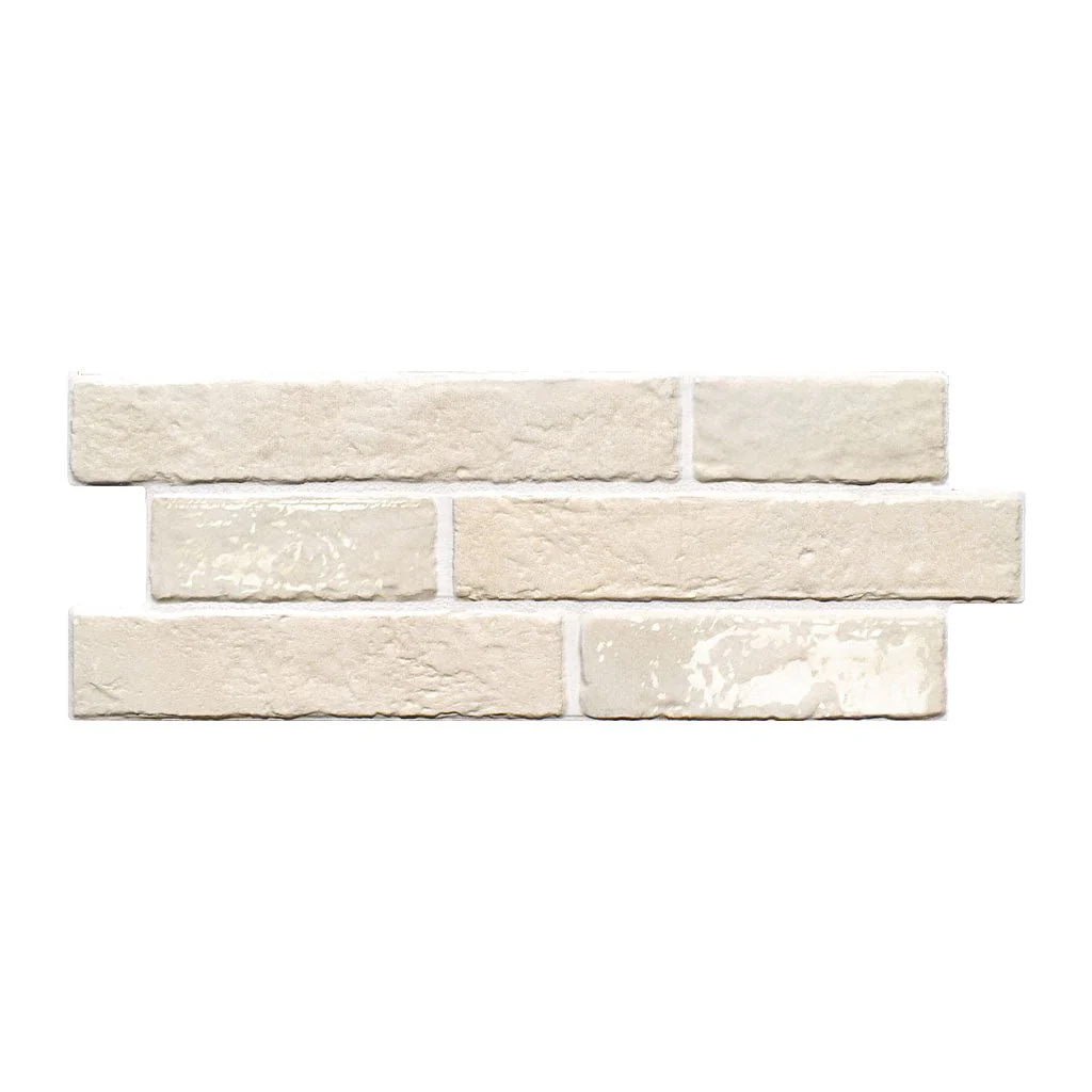 Vaniglia Interlocking Brick, 6.5" x 15.25" - Porcelain Tile
