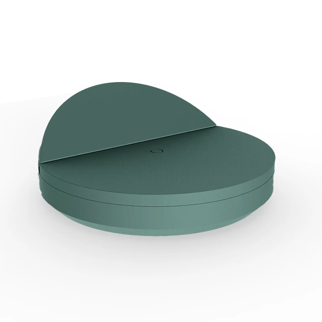 Vela Round Daybed with Reclining Backrest - Outdoor Furniture - Image 8