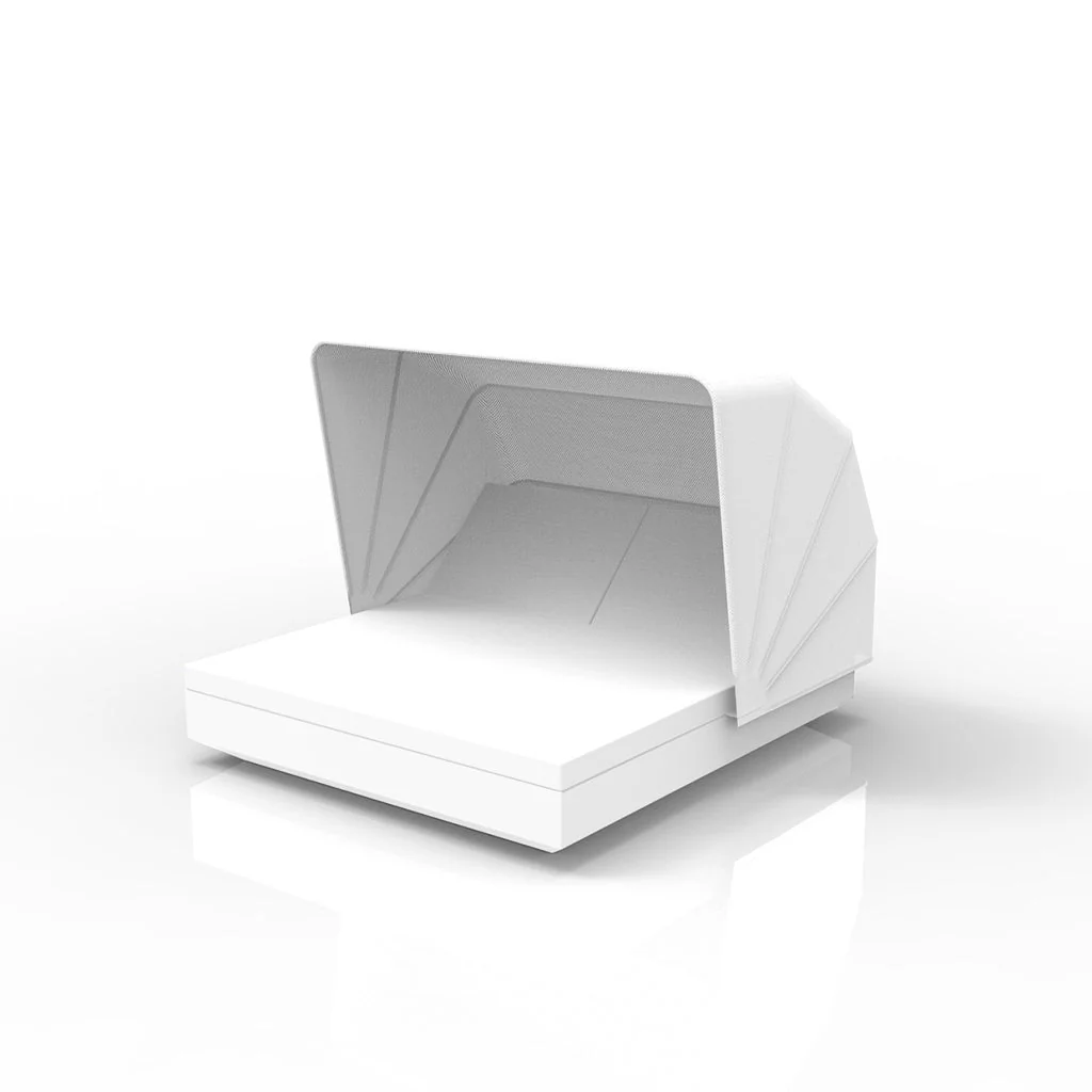 Vela Square Daybed with Sunroof - Outdoor Furniture - Image 10